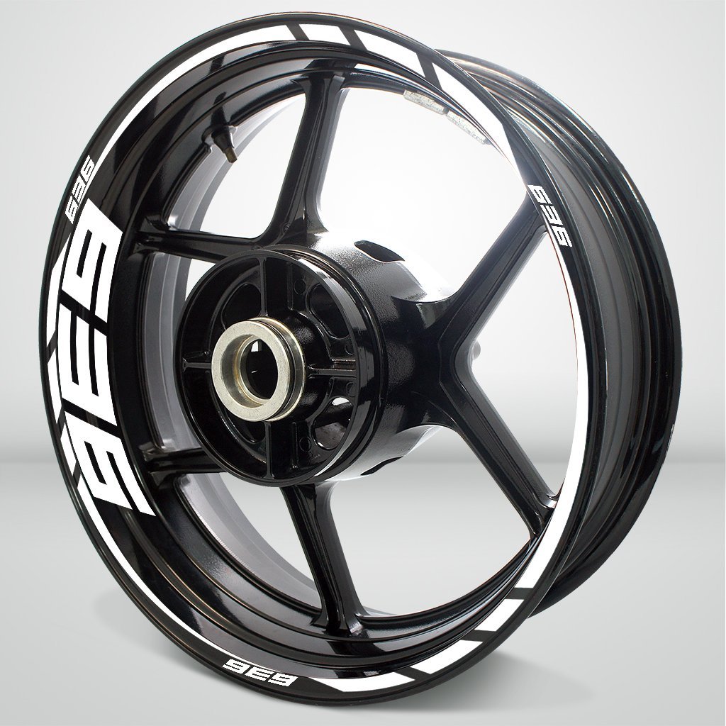Motorcycle Rim Wheel Decal Accessory Sticker for Kawasaki Ninja 636 - Stickman Vinyls
