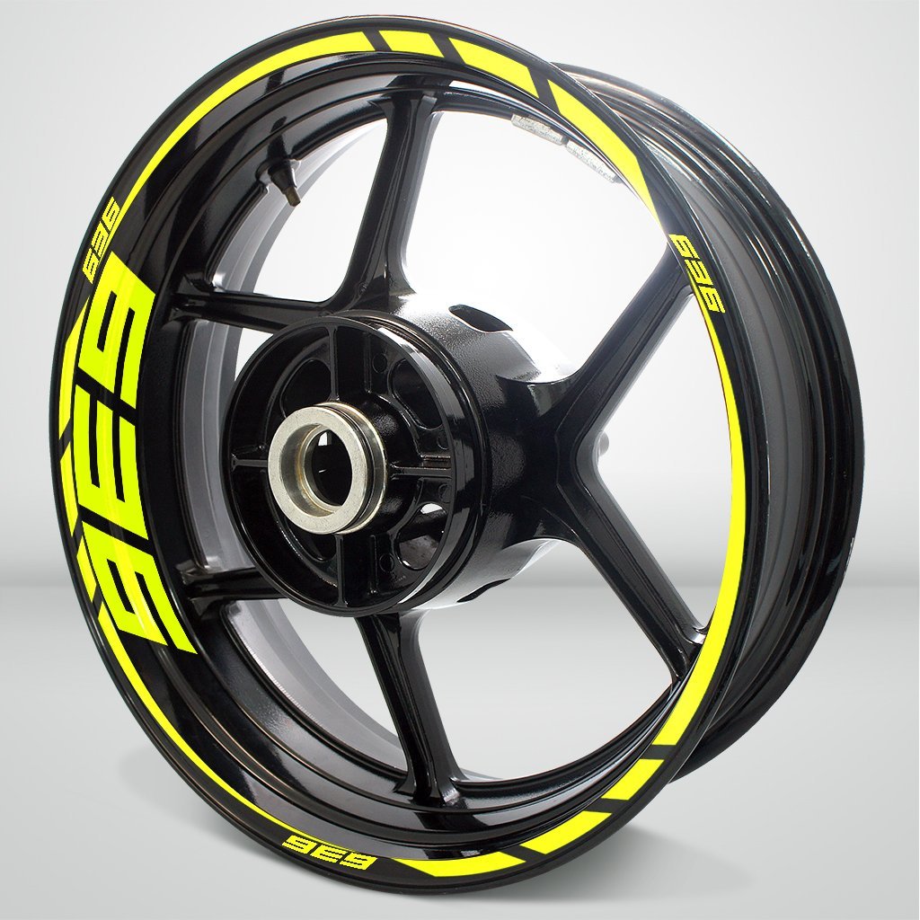 Motorcycle Rim Wheel Decal Accessory Sticker for Kawasaki Ninja 636 - Stickman Vinyls