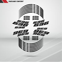 Motorcycle Rim Wheel Decal Accessory Sticker for Kawasaki Ninja 636 - Motorcycle stickers and decals