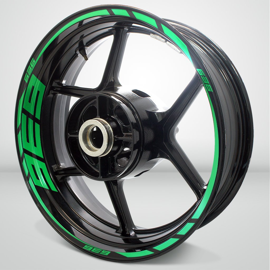 Motorcycle Rim Wheel Decal Accessory Sticker for Kawasaki Ninja 636 - Stickman Vinyls
