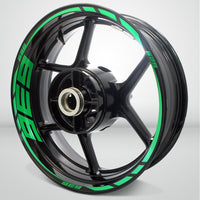Motorcycle Rim Wheel Decal Accessory Sticker for Kawasaki Ninja 636 - Motorcycle stickers and decals