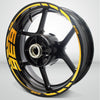 Motorcycle Rim Wheel Decal Accessory Sticker for Kawasaki Ninja 636 - Motorcycle stickers and decals
