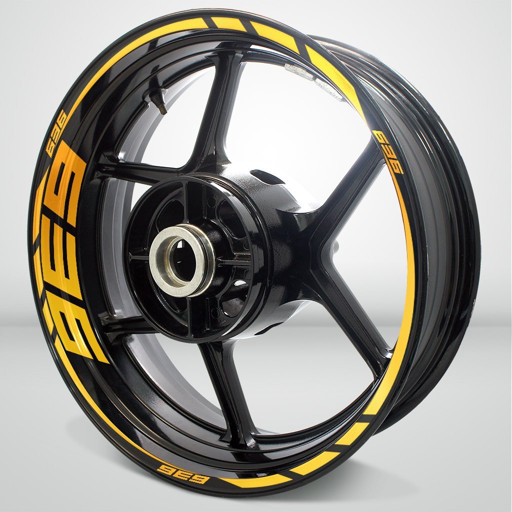 Motorcycle Rim Wheel Decal Accessory Sticker for Kawasaki Ninja 636 - Stickman Vinyls