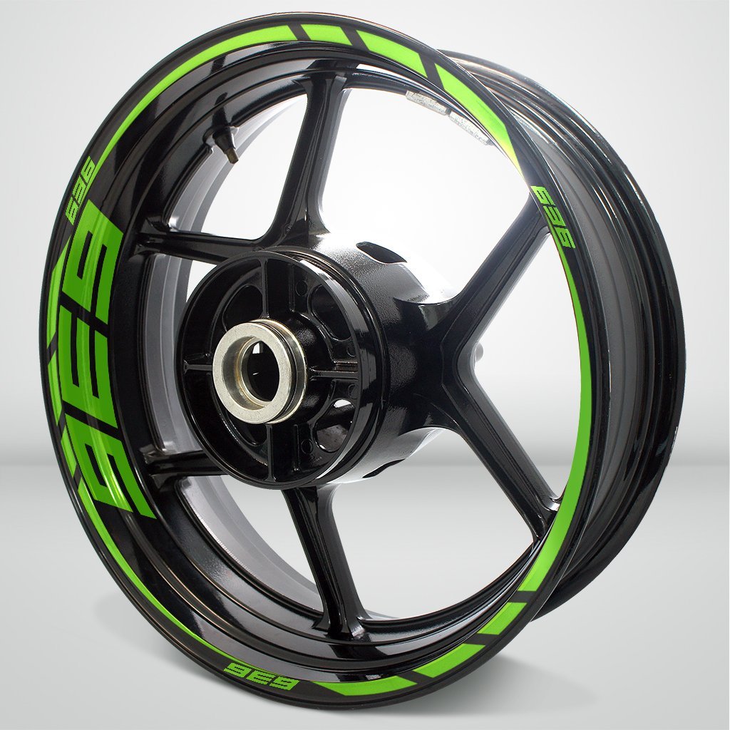 Motorcycle Rim Wheel Decal Accessory Sticker for Kawasaki Ninja 636 - Stickman Vinyls