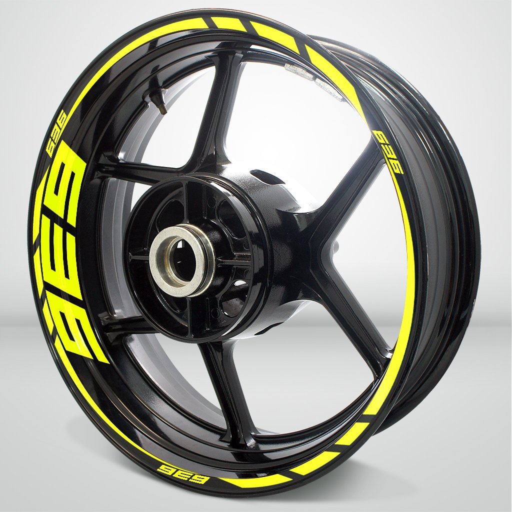 Motorcycle Rim Wheel Decal Accessory Sticker for Kawasaki Ninja 636 - Stickman Vinyls