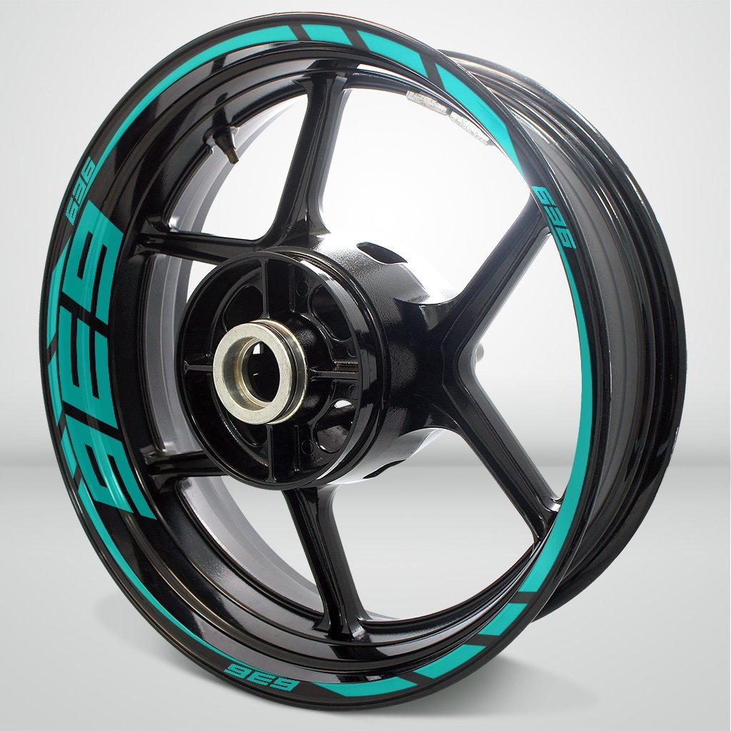 Motorcycle Rim Wheel Decal Accessory Sticker for Kawasaki Ninja 636 - Stickman Vinyls