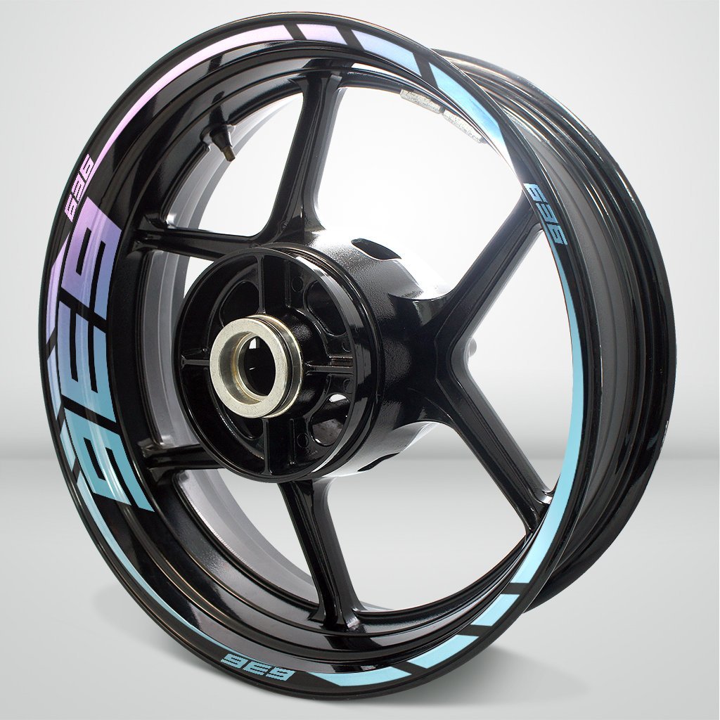 Motorcycle Rim Wheel Decal Accessory Sticker for Kawasaki Ninja 636 - Stickman Vinyls