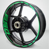 Motorcycle Rim Wheel Decal Accessory Sticker for Kawasaki Ninja 650 - Motorcycle stickers and decals