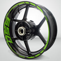 Motorcycle Rim Wheel Decal Accessory Sticker for Kawasaki Ninja 650 - Motorcycle stickers and decals