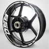 Motorcycle Rim Wheel Decal Accessory Sticker for Kawasaki Ninja 650 - Motorcycle stickers and decals