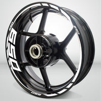 Motorcycle Rim Wheel Decal Accessory Sticker for Kawasaki Ninja 650 - Motorcycle stickers and decals