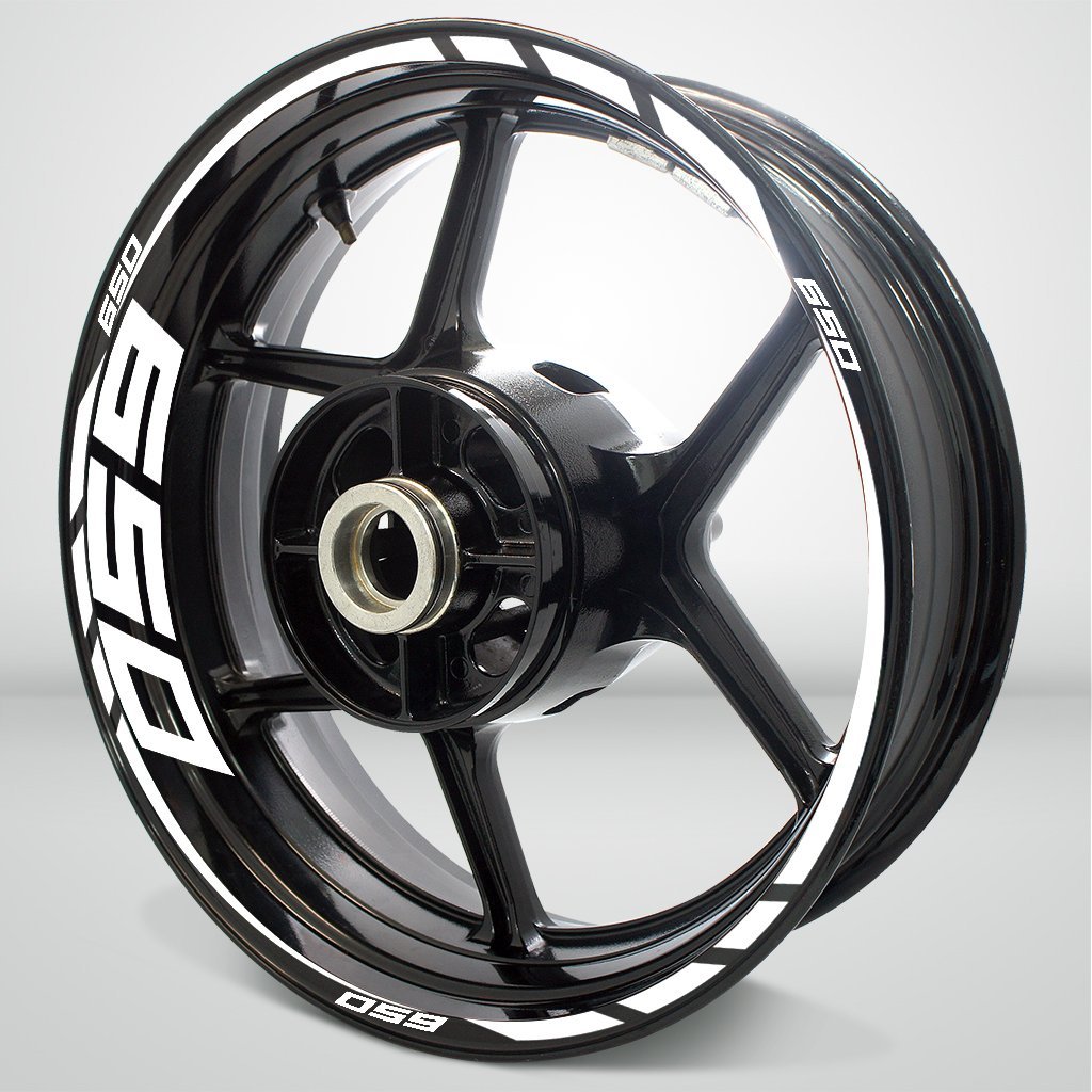 Motorcycle Rim Wheel Decal Accessory Sticker for Kawasaki Ninja 650 - Motorcycle stickers and decals