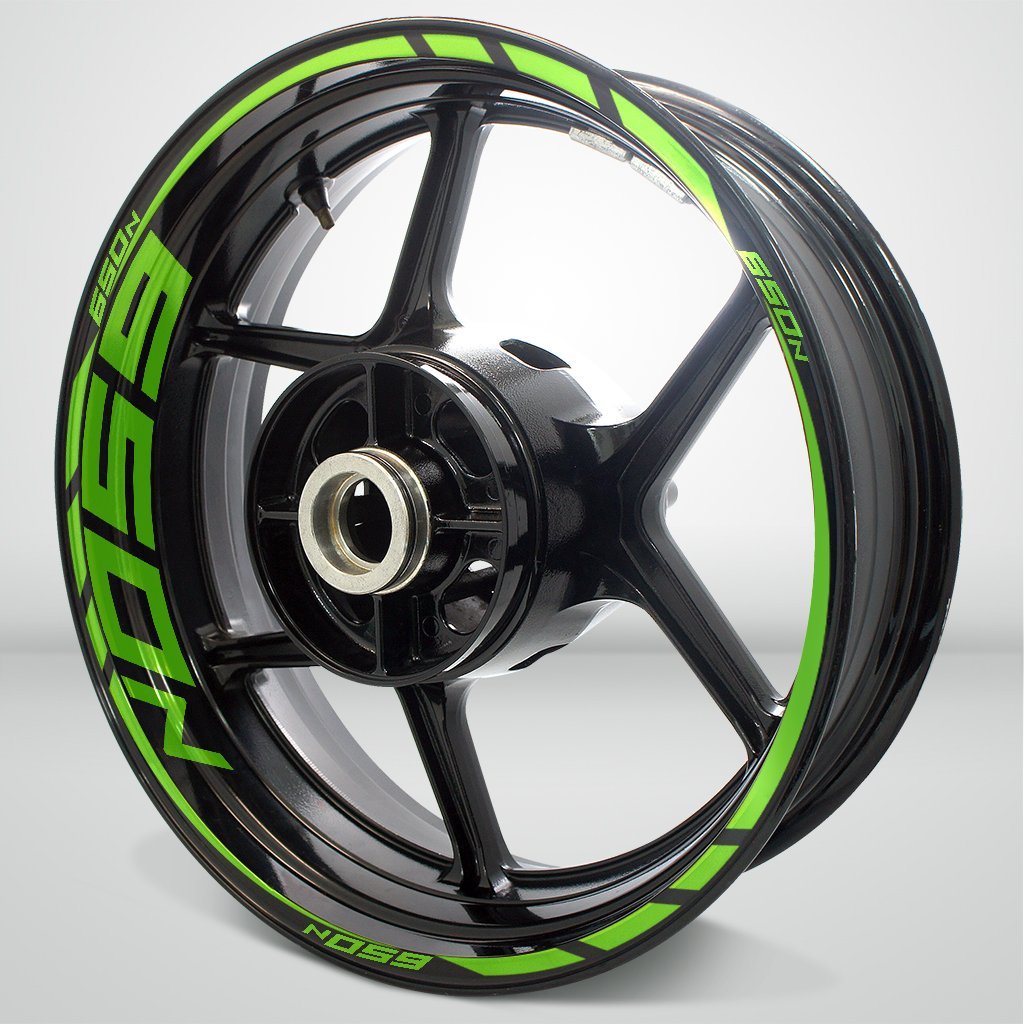 Motorcycle Rim Wheel Decal Accessory Sticker for Kawasaki Ninja 650N - Stickman Vinyls