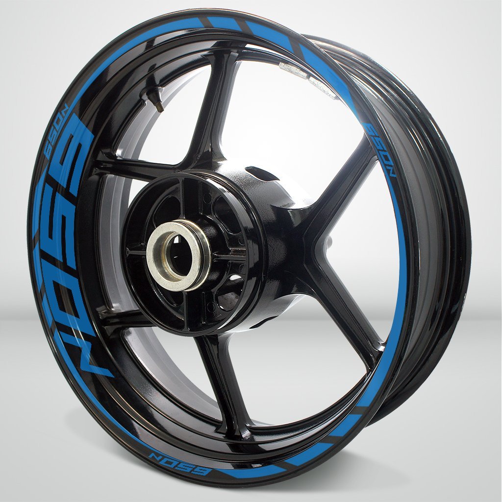 Motorcycle Rim Wheel Decal Accessory Sticker for Kawasaki Ninja 650N - Stickman Vinyls