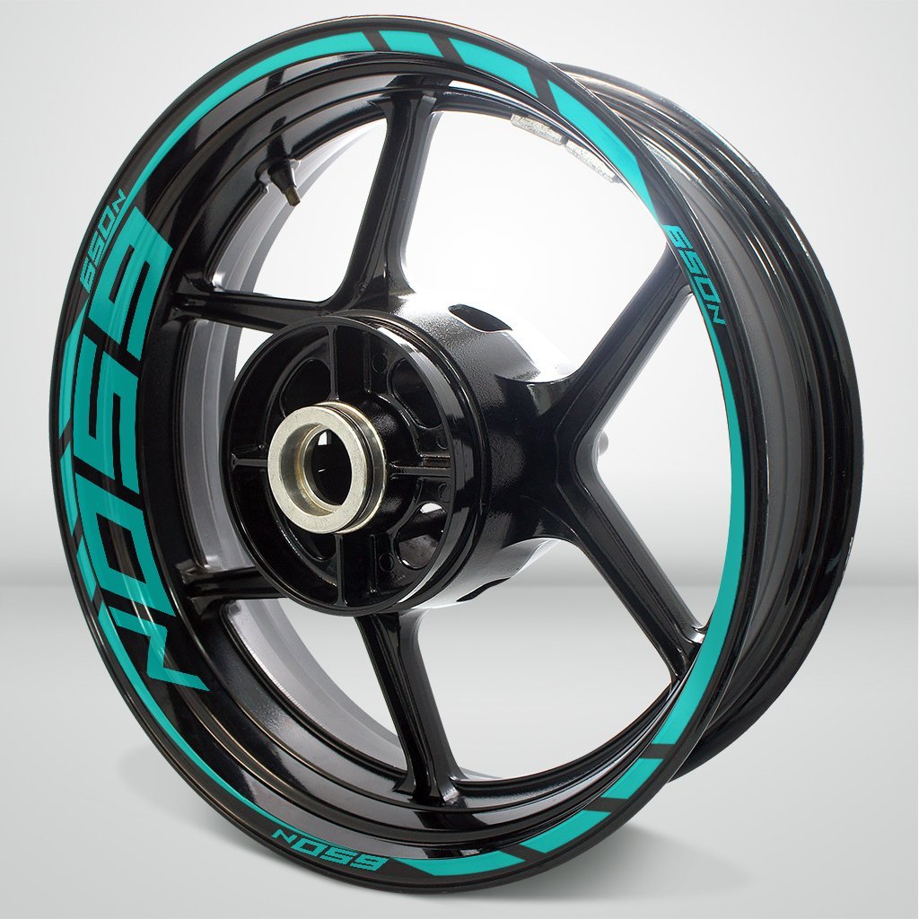 Motorcycle Rim Wheel Decal Accessory Sticker for Kawasaki Ninja 650N - Stickman Vinyls