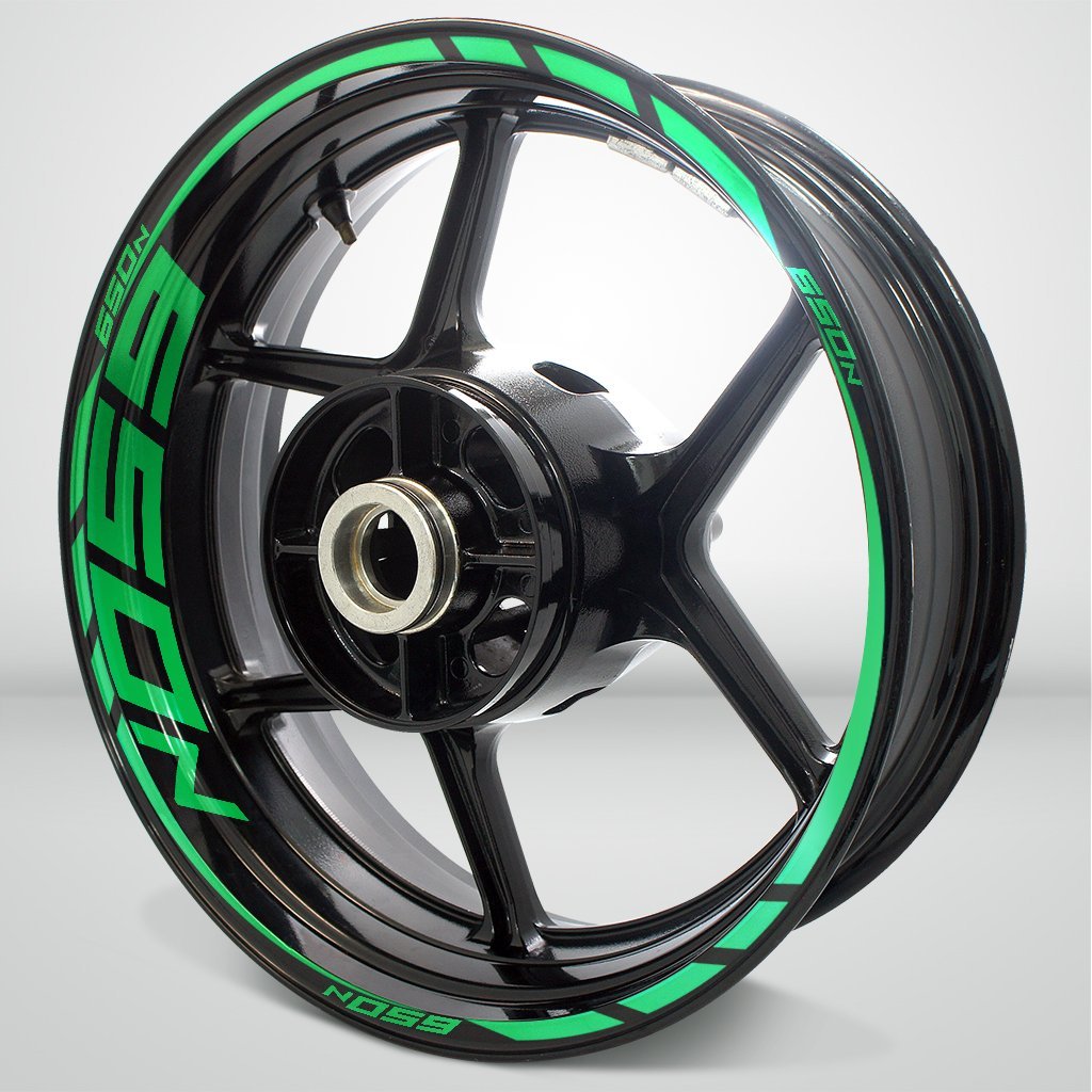 Motorcycle Rim Wheel Decal Accessory Sticker for Kawasaki Ninja 650N - Stickman Vinyls