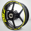 Motorcycle Rim Wheel Decal Accessory Sticker for Kawasaki Ninja 750 - Motorcycle stickers and decals