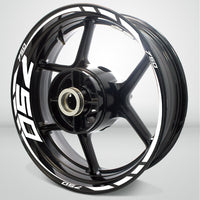Motorcycle Rim Wheel Decal Accessory Sticker for Kawasaki Ninja 750 - Motorcycle stickers and decals
