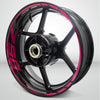 Motorcycle Rim Wheel Decal Accessory Sticker for Kawasaki Ninja 750 - Motorcycle stickers and decals