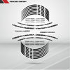 Motorcycle Rim Wheel Decal Accessory Sticker for Kawasaki Versys 650 - Motorcycle stickers and decals