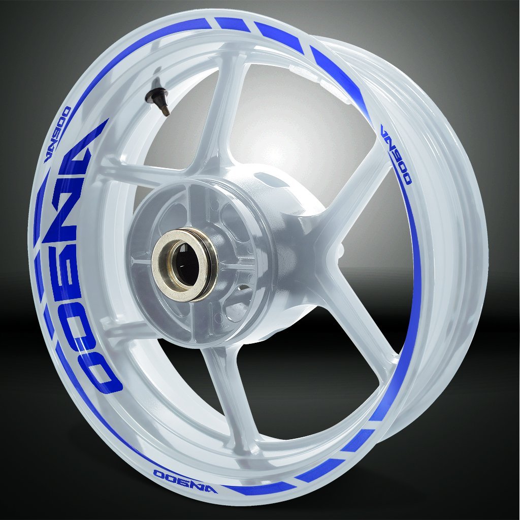 Motorcycle Rim Wheel Decal Accessory Sticker for Kawasaki Vulcan 900 VN900 - Stickman Vinyls