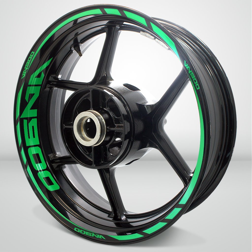 Motorcycle Rim Wheel Decal Accessory Sticker for Kawasaki Vulcan 900 VN900 - Stickman Vinyls
