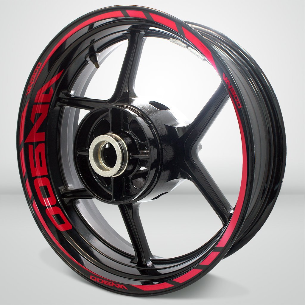 Motorcycle Rim Wheel Decal Accessory Sticker for Kawasaki Vulcan 900 VN900 - Stickman Vinyls