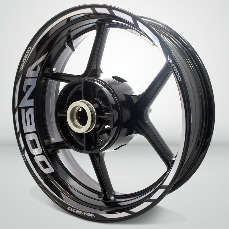 Motorcycle Rim Wheel Decal Accessory Sticker for Kawasaki Vulcan 900 VN900 - Motorcycle stickers and decals