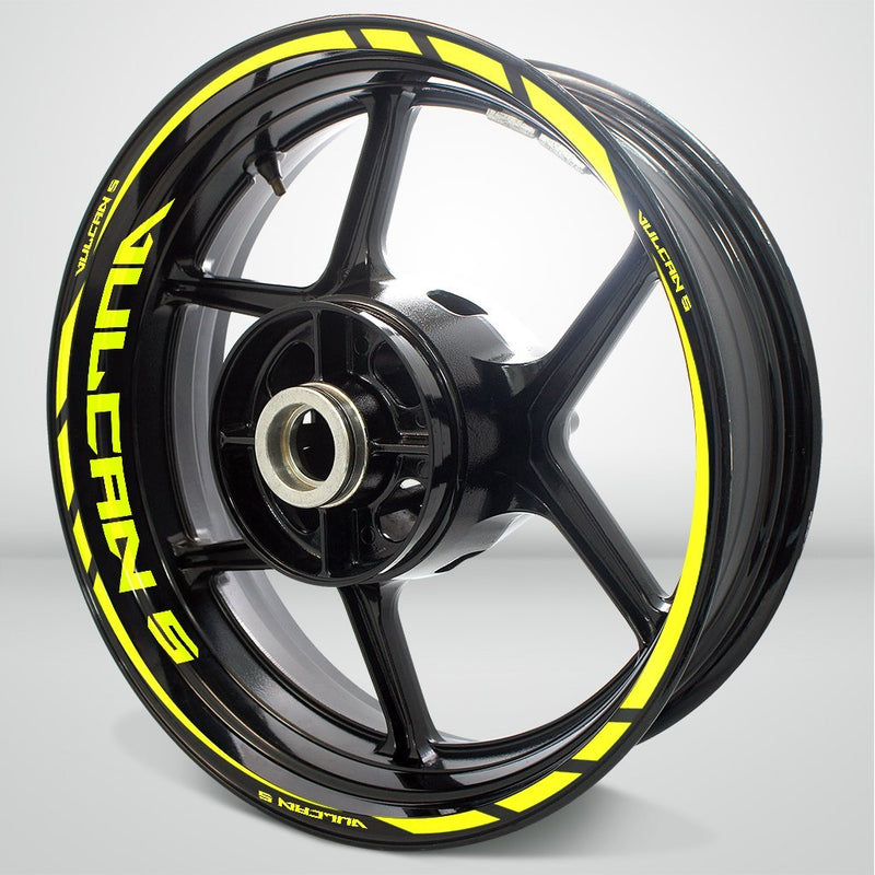 Motorcycle Rim Wheel Decal Accessory Sticker for Kawasaki Vulcan S - Motorcycle stickers and decals