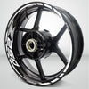 Motorcycle Rim Wheel Decal Accessory Sticker for Kawasaki Z250 - Motorcycle stickers and decals