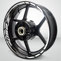 Motorcycle Rim Wheel Decal Accessory Sticker for Kawasaki Z250 SL - Motorcycle stickers and decals
