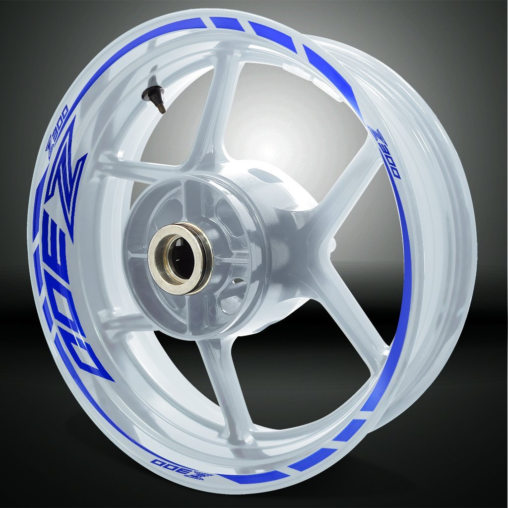 Motorcycle Rim Wheel Decal Accessory Sticker for Kawasaki Z300 - Stickman Vinyls