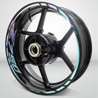 Motorcycle Rim Wheel Decal Accessory Sticker for Kawasaki Z750 - Motorcycle stickers and decals