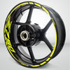Motorcycle Rim Wheel Decal Accessory Sticker for Kawasaki Z750 - Motorcycle stickers and decals