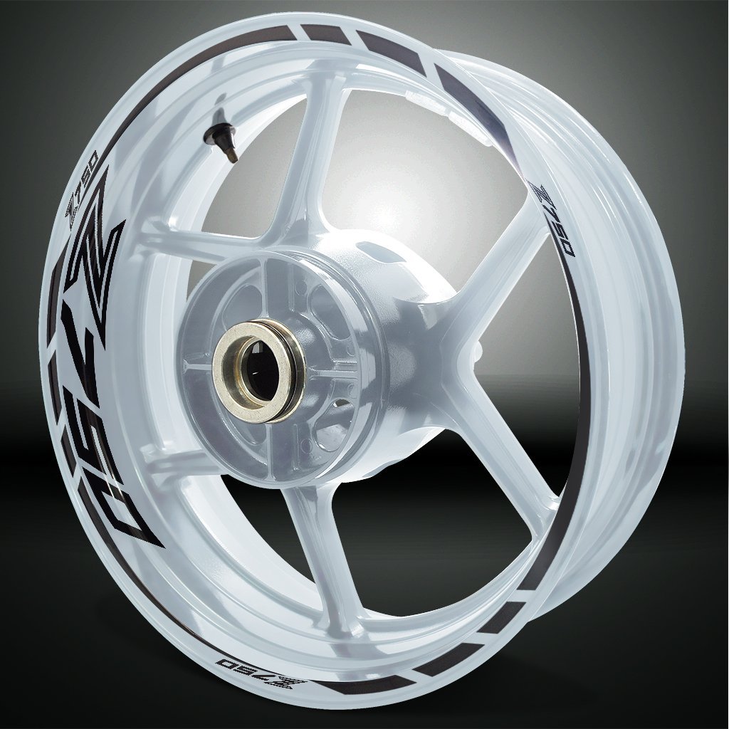 Motorcycle Rim Wheel Decal Accessory Sticker for Kawasaki Z750 - Stickman Vinyls