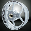 Motorcycle Rim Wheel Decal Accessory Sticker for Kawasaki Z750 - Motorcycle stickers and decals