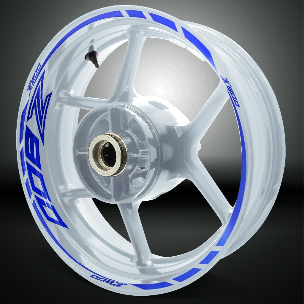 Motorcycle Rim Wheel Decal Accessory Sticker for Kawasaki Z800 - Stickman Vinyls