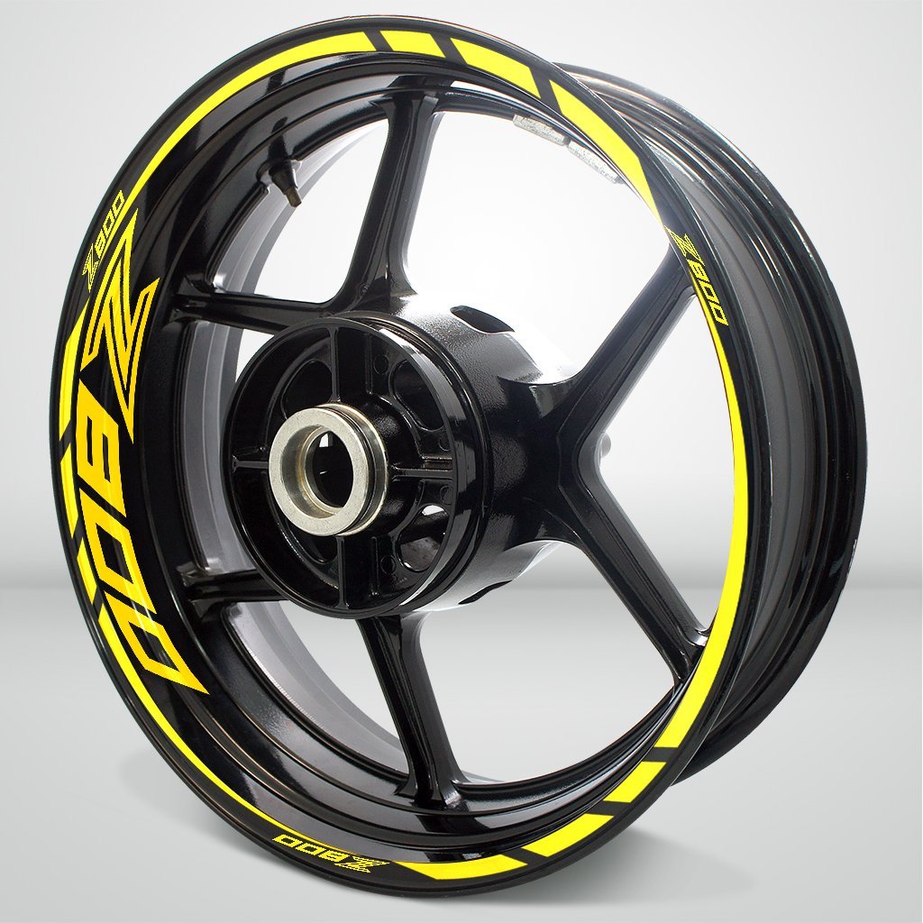 Motorcycle Rim Wheel Decal Accessory Sticker for Kawasaki Z800 - Stickman Vinyls