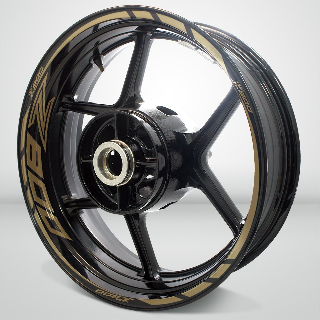 Motorcycle Rim Wheel Decal Accessory Sticker for Kawasaki Z800 - Stickman Vinyls