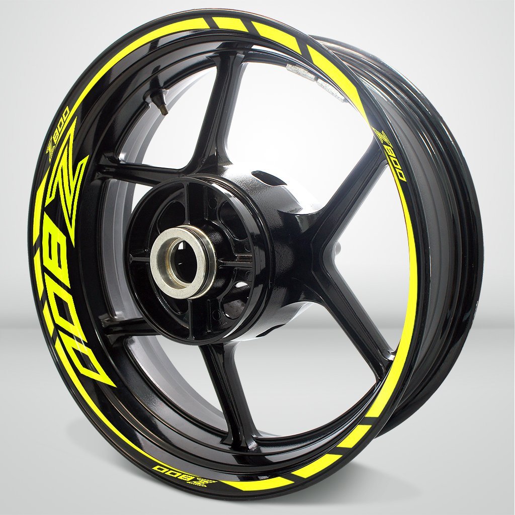 Motorcycle Rim Wheel Decal Accessory Sticker for Kawasaki Z800 - Stickman Vinyls