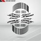 Motorcycle Rim Wheel Decal Accessory Sticker for Kawasaki Z800 - Stickman Vinyls