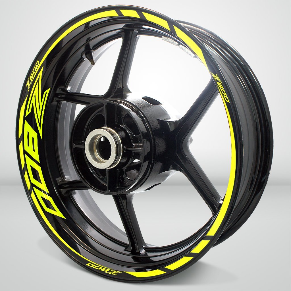 Motorcycle Rim Wheel Decal Accessory Sticker for Kawasaki Z800 - Stickman Vinyls