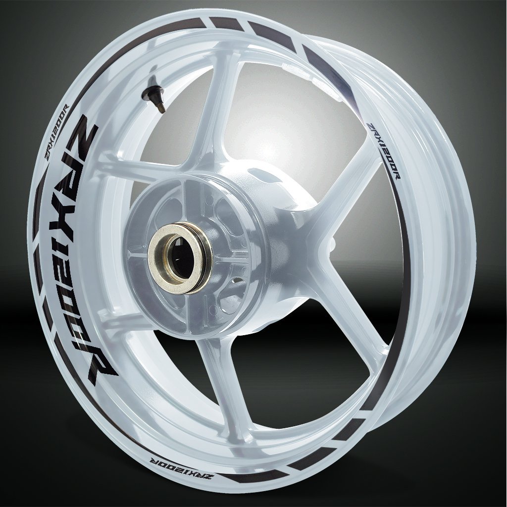 Motorcycle Rim Wheel Decal Accessory Sticker for Kawasaki ZRX 1200R - Stickman Vinyls