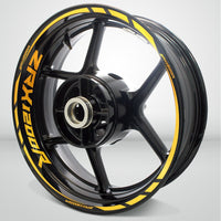 Motorcycle Rim Wheel Decal Accessory Sticker for Kawasaki ZRX 1200R - Motorcycle stickers and decals