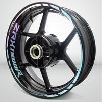 Motorcycle Rim Wheel Decal Accessory Sticker for Kawasaki ZRX 1200R - Motorcycle stickers and decals