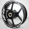 Motorcycle Rim Wheel Decal Accessory Sticker for Kawasaki ZX3R - Motorcycle stickers and decals