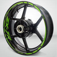 Motorcycle Rim Wheel Decal Accessory Sticker for Kawasaki ZX7R - Motorcycle stickers and decals