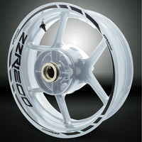 Motorcycle Rim Wheel Decal Accessory Sticker for Kawasaki ZZR 1200 - Motorcycle stickers and decals
