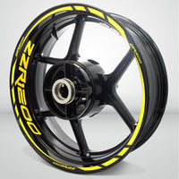 Motorcycle Rim Wheel Decal Accessory Sticker for Kawasaki ZZR 1200 - Motorcycle stickers and decals