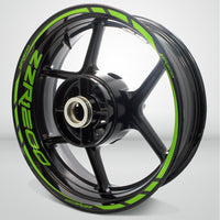 Motorcycle Rim Wheel Decal Accessory Sticker for Kawasaki ZZR 1200 - Motorcycle stickers and decals